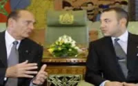 Jacques Chirac fête Noël au Maroc