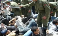La police disperse violemment un « sit-in » au Maroc