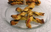 Gâteaux torsadés au cacahuètes