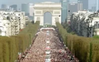 Youssef Ghanmouchi au marathon international de Paris