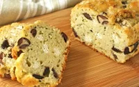 Cake au fromage de chèvre et aux olives