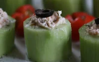 Concombre au fromage blanc