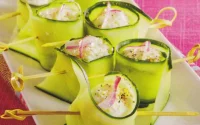 Concombre au thon