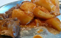 Agneau aux pommes