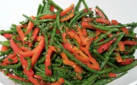 Deux légumes en vinaigrette