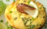 Flan aux crevettes
