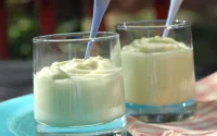 Mousse d'avocats à l'orange