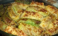 Chou farci aux crevettes