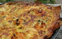 Tartes aux herbes et aux échalotes
