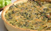 Tarte aux blettes et aux courgettes
