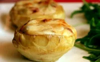 Artichauts à la béchamel