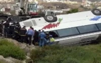 Neuf touristes portugais tués dans un accident de car à Fnideq