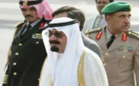 Le Roi Abdallah d'Arabie Saoudite quitte le Maroc