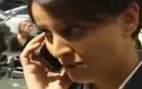 Najat Belkacem apprend de François Hollande qu'elle est ministre