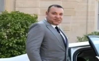 Le Roi Mohammed VI à l'Elysée