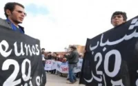 Des membres du Mouvement du 20 février condamnés