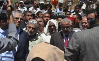 Benkirane aux funérailles de Abderrahim Hasnaoui, mort lors d'affrontements entre étudiants