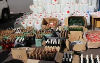 Saisie de 3000 bouteilles d'alcool chez une femme à Rabat
