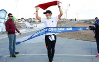 Hassan Baraka réussit le World Marathon Challenge
