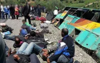 Maroc : un car se renverse à Taounat, 60 blessés