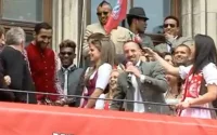 Quand Franck Ribery se moque de l'allemand de Mehdi Benatia (Vidéo)