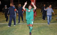 Diego Maradona au Maroc pour fêter l'anniversaire de la Marche verte