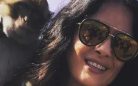 Photos : Salma Hayek à Marrakech