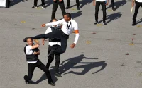 La police marocaine fait son show (vidéo et photos)