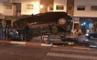 Le fils d'une parlementaire, complètement ivre, provoque un grave accident à Rabat (photos)