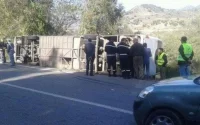 Maroc : le renversement d'un autocar à Ouezzane fait une vingtaine de blessés