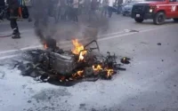 Vidéo d'un terrible accident de la circulation à Tanger