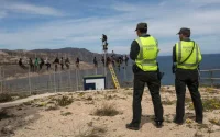 Melilla : Un agent de la Guardia civil blessé par un migrant clandestin