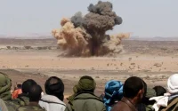 Une voiture militaire du Polisario saute sur une mine antichar, un mort