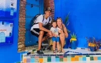 Un champion du monde en vacances au Maroc