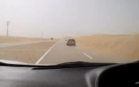 Maroc : les tempêtes de sable rendent difficile la circulation