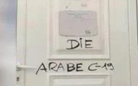 Tag islamophobe à Saint-Etienne