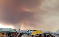 Maroc : incendie près de Fnideq, 50 hectares partent en fumée