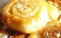 Roulé aux amandes