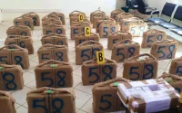 Belle prise de la police près d'Agadir