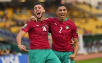 Le coup franc de Hakimi contre le Malawi dans le Top 10 de la CAF