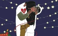 Une artiste sud-coréenne célèbre le Sahara marocain dans une œuvre inspirée de Klimt