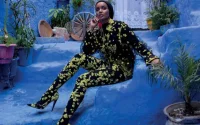 Halima Aden en hijab, sublime pour Vogue Arabia au Maroc (photos)