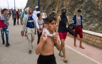 Près d'un millier de mineurs marocains toujours présents à Sebta