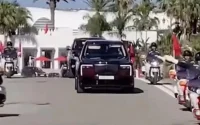 Le roi Mohammed VI en visite dans le nord du Maroc