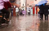 Persistance des averses orageuses fortes au Maroc