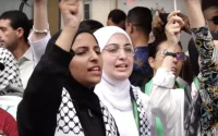 Les Marocains manifestent pour la Palestine