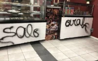 Saint-Quentin : cambriolage d'un restaurant et tags racistes sur des murs, une MRE dévastée