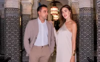 Photos : Xavi Hernandez et sa femme à Marrakech