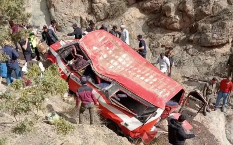 Terrible accident près d'Azilal : lourd bilan humain (11 morts)