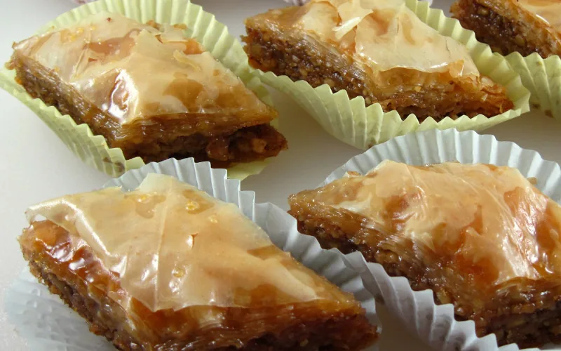 Baklawa aux amandes 